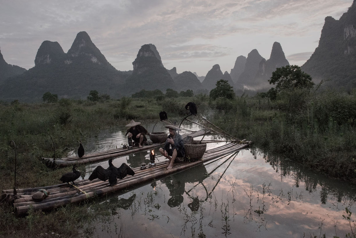 Cormorant fishermen