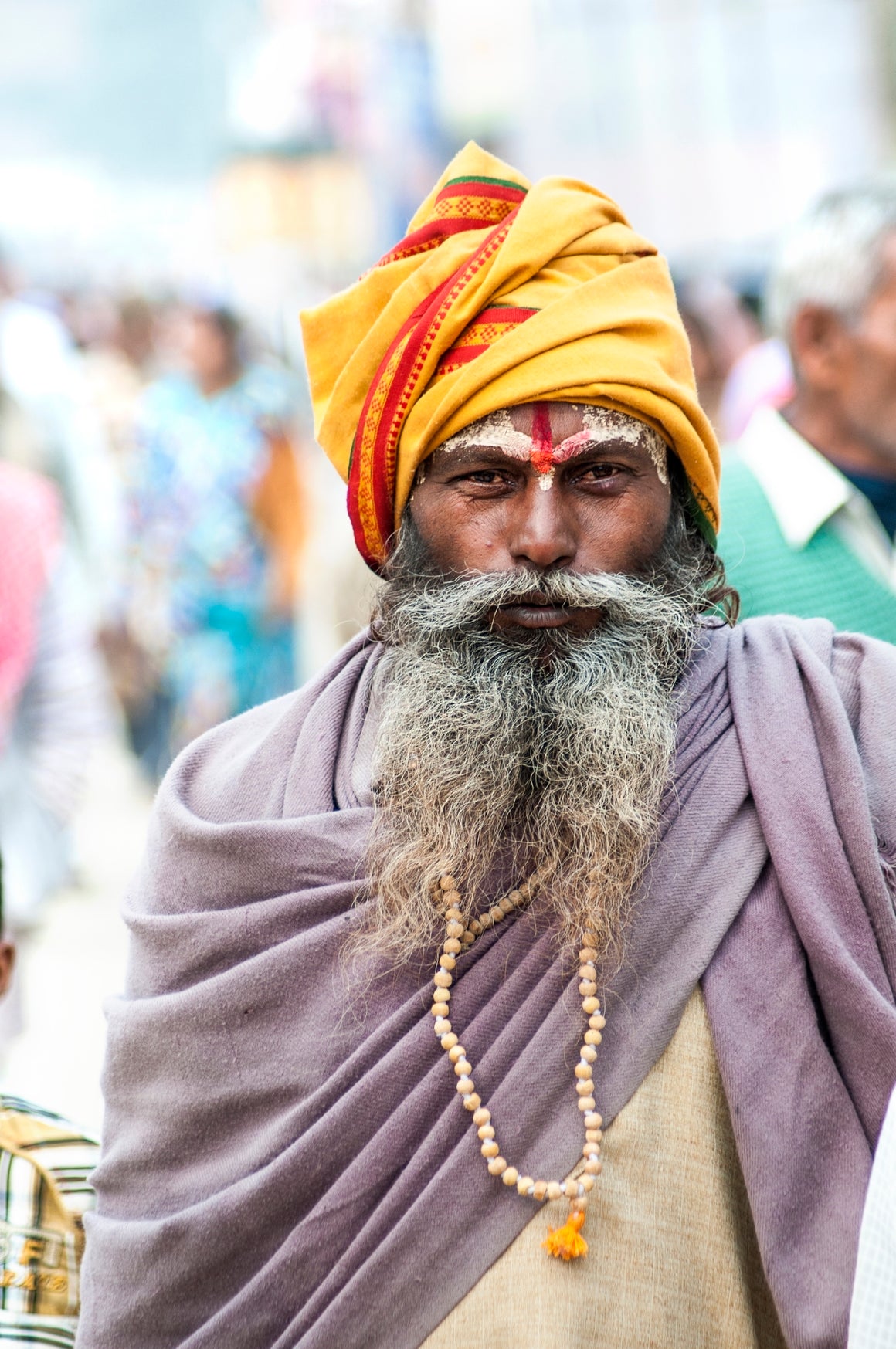 Naga sadhu at Kumbh Mela