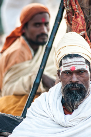 Naga sadhu at Kumbh Mela
