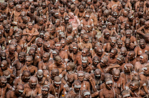 Naga sadhu at Kumbh Mela