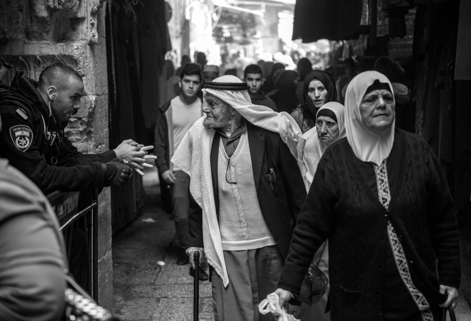 The Muslim quarter of Jerusalem